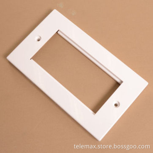 2-port UK Style FaceplateNew